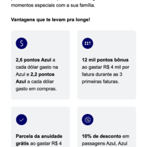 Emails marketing enviado para clientes correntistas do itaú